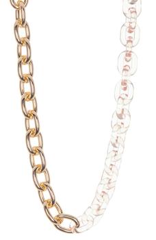 Loren Olivia, Loren Olivia | Mixed Acrylic Chain Link Necklace商品图片 2.9折