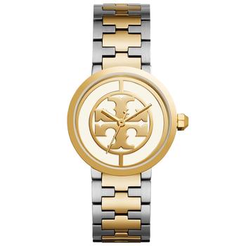 Tory Burch | Women's Reva Two-Tone Stainless Steel Bracelet Watch  36mm商品图片,