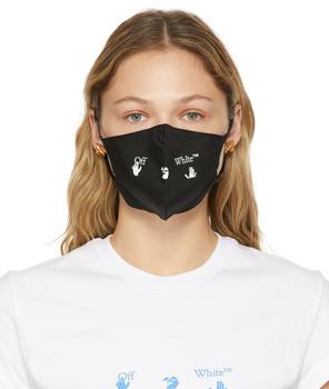 商品Off-White | Black Swimm Logo Face Mask,商家SSENSE,价格¥1438图片