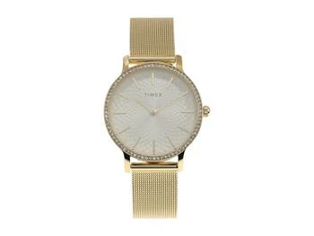 Kate Spade]Metro Three-Hand, Rose Gold-Tone Stainless Steel Watch