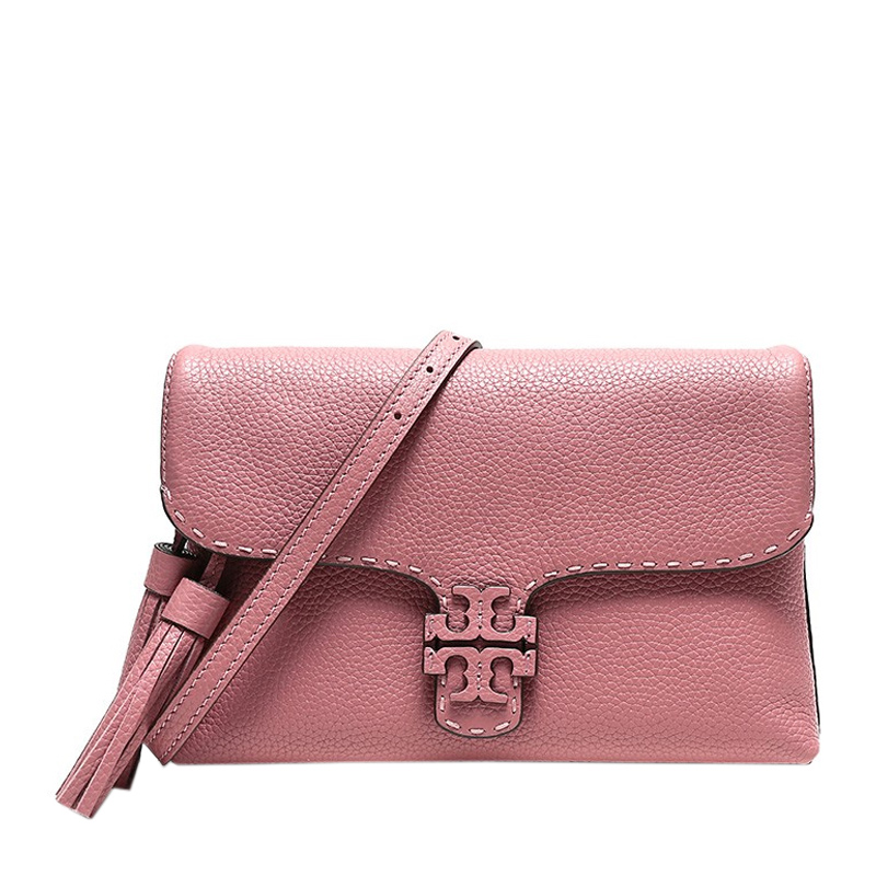 tory burch包斜挎包, Tory Burch | Tory Burch 汤丽柏琦 女士粉色斜跨单肩包 53163-651商品图片 独家减免邮费