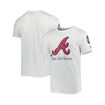 New Era | Men's White Atlanta Braves Historical Championship T-shirt商品图片,