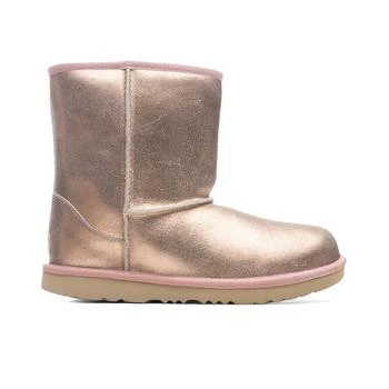 推荐Kids Classic II Boot Metallic Glitter - Rose Gold商品