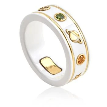 推荐Icon White Zirconia Ring with Gemstones商品