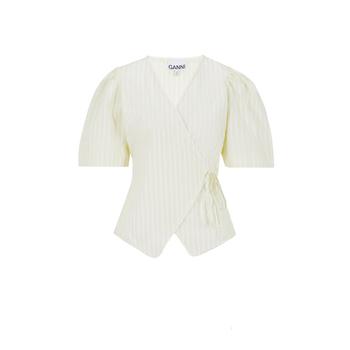 推荐Blouse rayée en coton organique商品