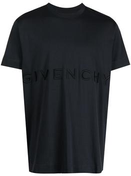纪梵希男装直邮, Givenchy | Givenchy Men's  Blue Cotton T Shirt商品图片 8.7折