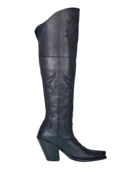 Dan Post | Jilted Knee High Leather Boots In Black 5.4折
