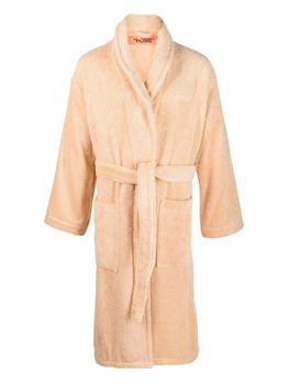 商品OFF WHITE HOME | OFF WHITE HOME Bookish cotton bathrobe,商家Baltini,价格¥1949图片