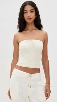 Reformation | Zazie Cotton Strapless Sweater,商家Shopbop,价格¥290