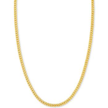 推荐24" Franco Chain Necklace in 14k Gold商品