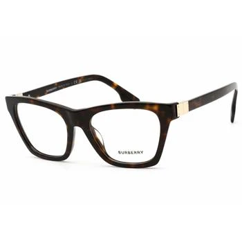 推荐Burberry Women's Eyeglasses - Dark Havana Cat Eye Full Rim Plastic - 0BE2355 3002商品