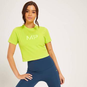 product MP Women's Adapt Short Sleeve Crop Top - Acid Lime image