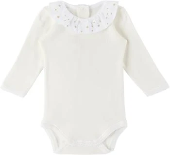 Bonpoint | Baby White April Bodysuit 5.2折, 独家减免邮费