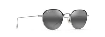 推荐Island Eyes Nuetral Grey Round Unisex Sunglasses 859-11B 50商品