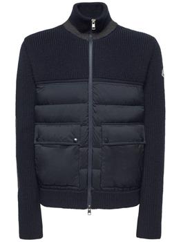 推荐Zip-up Down Cardigan商品