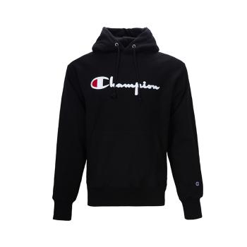 CHAMPION | Champion 男士黑色刺绣卫衣 GF68-Y08069-001商品图片,满$100享9.5折, 满折