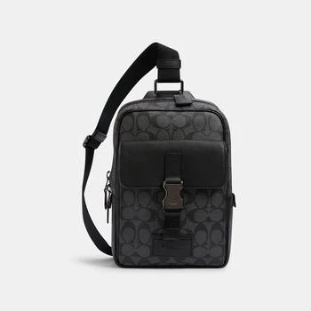 Coach | Coach Outlet Track Pack In Signature Canvas 4.3折, 独家减免邮费