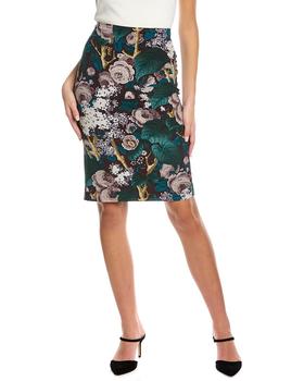samantha, SAMANTHA SUNG | Samantha Sung Chloe Silk Pencil Skirt商品图片 3.7折
