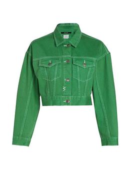 商品Ksubi | Billie Denim Crop Jacket,商家Saks Fifth Avenue,价格¥1737图片