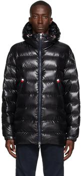 moncler羽绒服是什么牌子, Moncler | Black Down Courcillon Jacket商品图片 
