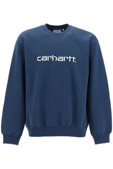 Carhartt WIP | Crew-neck sweatshirt with logo embroidery 6折