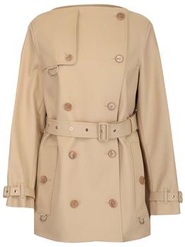 burberry风衣评价, Burberry | Burberry Women's Beige Other Materials Coat商品图片 