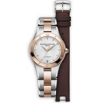 推荐Baume & Mercier Women's Linea White Dial Watch商品