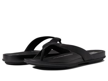 FitFlop | Gracie Leather Flip-Flops商品图片,