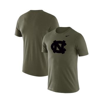 NIKE | Men's Olive North Carolina Tar Heels Tonal Logo Legend Performance T-shirt商品图片,7.4折