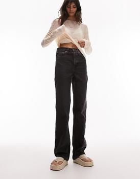 商品Topshop | Topshop Kort jeans in washed black,商家ASOS,价格¥202图片