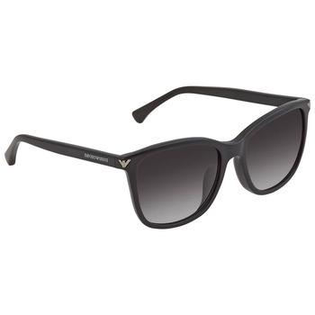 商品Emporio Armani | Grey Gradient Square Ladies Sunglasses EA4060F 50178G 56,商家Jomashop,价格¥525图片