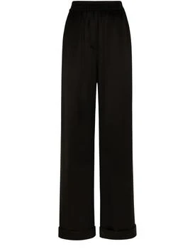 Dolce & Gabbana | Silk satin pajama pants,商家24S Paris,价格¥14976