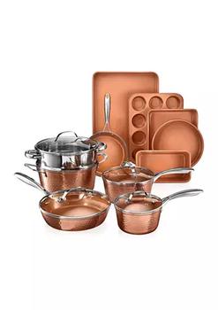Gotham Steel | 15-Piece Hamme Ti-Ceramic Nonstick Cookware and Bakeware Set商品图片,
