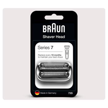商品Braun Series 7 73S Electric Shaver Head Replacement, Silver图片