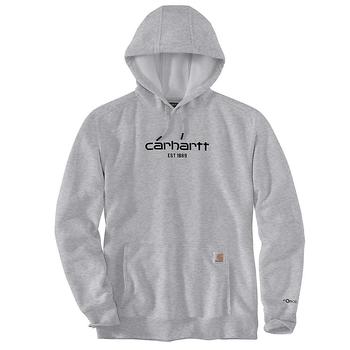 推荐Carhartt Men's Force Relaxed Fit Lightweight Logo Graphic Sweatshirt商品