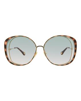 Chloé | Round-Frame Metal Sunglasses商品图片,3.1折