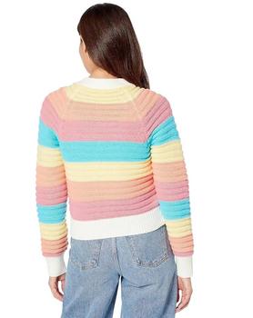 商品Knit Cargidan In Rainbow Striped图片