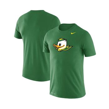 NIKE | Men's Green Oregon Ducks School Legend Performance Logo T-shirt商品图片,
