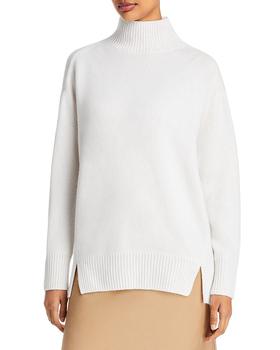 商品Vince | Cashmere Side Slit Turtleneck Sweater - 100% Exclusive,商家Bloomingdale's,价格¥2061图片
