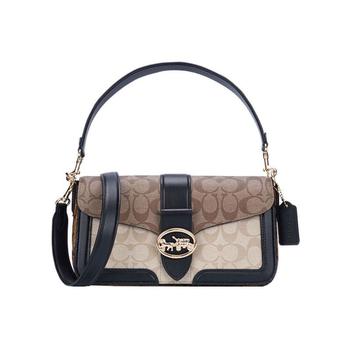 coach女包手提包, Coach | 香港直发COACH 奥莱款女士皮质单肩斜挎手提包5509IMRKY商品图片 额外8.2折x额外9折, 额外八二折, 额外九折