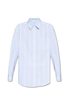 Alexander Wang | Alexander Wang Striped Long-Sleeved Shirt商品图片,8.9折起
