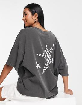 Volcom是什么牌子, Volcom | Volcom X CoCo Ho My Guys oversized t-shirt in black商品图片 