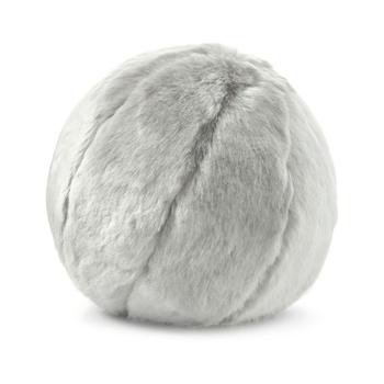 商品Lynx Faux Fur Decorative Pillow, 10" Round, Created for Macy's图片