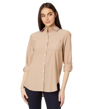 Tommy Hilfiger Long Sleeve Stripe Easy Care Tunic