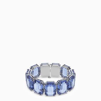 推荐Light blue Millenia bracelet in crystals商品