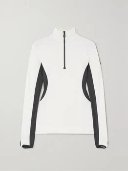 Moncler | 拼色弹力平纹布打底上衣,商家NET-A-PORTER,价格¥4936