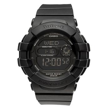 G-Shock | Watch, Women's Digital Black Resin Strap 42x46mm BGD140-1A商品图片,