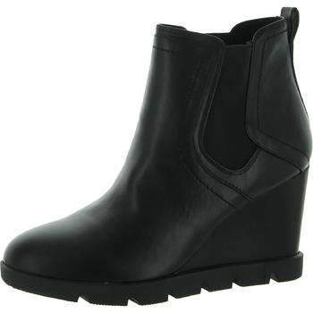 Nine West行李箱, Nine West | Nine West Womens Wayde 3 Faux Leather Wedges Ankle Boots商品图片 6.5折