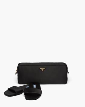 Prada | PRADA Silk satin travel pouch for slippers商品图片,7.3折