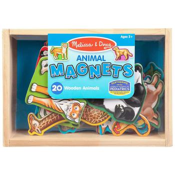 商品Melissa & Doug | 木制动物磁铁 玩具,商家Walgreens,价格¥122图片